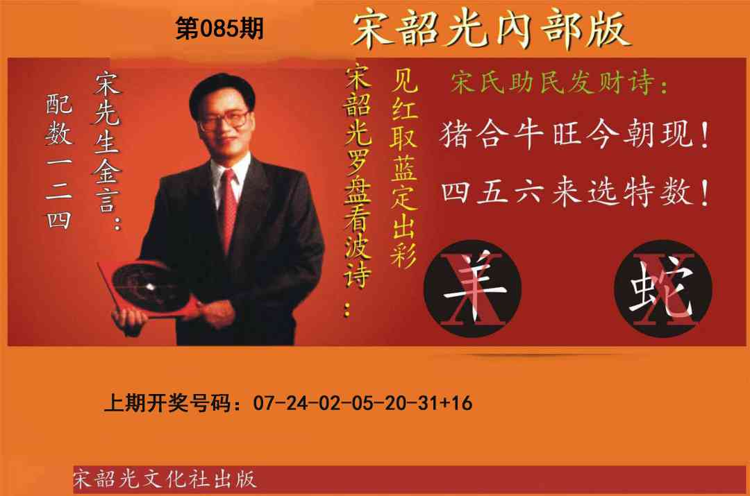 085期宋韶光内部版[图]